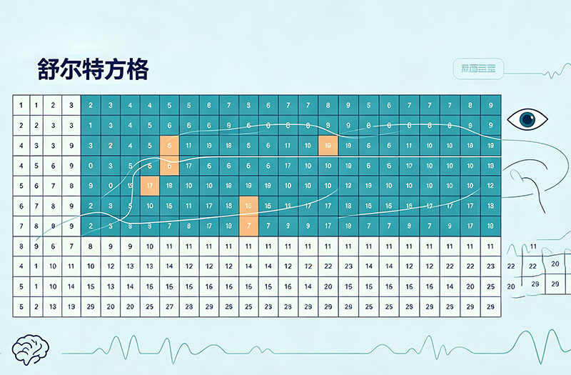 舒尔特方格训练